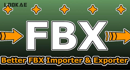 Blender插件-FBX模型导入导出工具 Better FBX Importer & Exporter v4.1.7插图