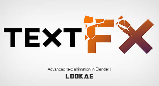 Blender插件-3D文本动画特效 Text Effects v0.99l插图